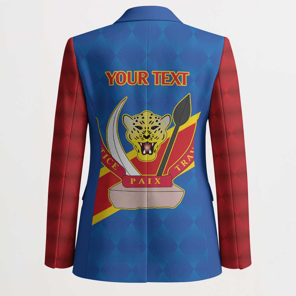 Africa DR of the Congo Personalized Blazer Flag Style