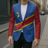 Africa DR of the Congo Personalized Blazer Flag Style