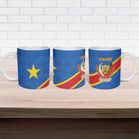 Africa DR of the Congo Personalized Ceramic Mug Flag Style