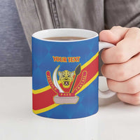 Africa DR of the Congo Personalized Ceramic Mug Flag Style