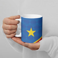 Africa DR of the Congo Personalized Ceramic Mug Flag Style