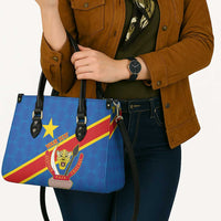 Africa DR of the Congo Personalized Leather Bag Flag Style