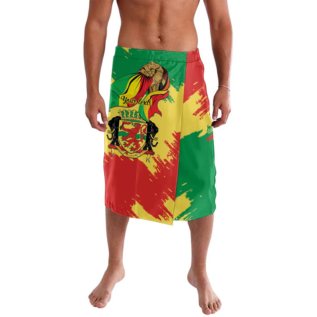 Republic of The Congo Independence Day Personalized Lavalava Congo-Brazzaville Since 1960 - Wonder Print Shop