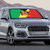 Republic of The Congo Personalized Auto Sun Shade Simple Flag Style