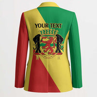Republic of The Congo Personalized Blazer Simple Flag Style