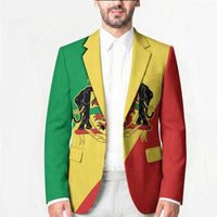 Republic of The Congo Personalized Blazer Simple Flag Style