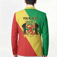 Republic of The Congo Personalized Blazer Simple Flag Style