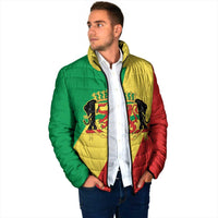 Republic of The Congo Personalized Padded Jacket Simple Flag Style