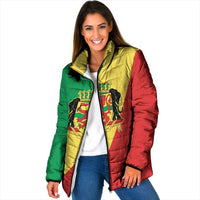 Republic of The Congo Personalized Padded Jacket Simple Flag Style