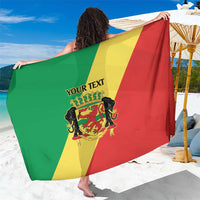 Republic of The Congo Personalized Sarong Simple Flag Style - Wonder Print Shop