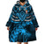 Fiji Rugby Wearable Blanket Hoodie Go Fijian Tapa Arty with World Cup Vibe - Wonder Print Shop