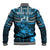 Custom Fiji Rugby Baseball Jacket Go Fijian Tapa Arty with World Cup Vibe LT9 - Wonder Print Shop