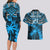 Custom Fiji Rugby Couples Matching Long Sleeve Bodycon Dress and Hawaiian Shirt Go Fijian Tapa Arty with World Cup Vibe LT9 - Wonder Print Shop