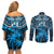 Custom Fiji Rugby Couples Matching Off Shoulder Short Dress and Long Sleeve Button Shirts Go Fijian Tapa Arty with World Cup Vibe LT9 - Wonder Print Shop