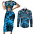 Custom Fiji Rugby Couples Matching Short Sleeve Bodycon Dress and Long Sleeve Button Shirts Go Fijian Tapa Arty with World Cup Vibe LT9 - Wonder Print Shop