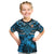 Custom Fiji Rugby Kid T Shirt Go Fijian Tapa Arty with World Cup Vibe - Wonder Print Shop