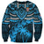 Custom Fiji Rugby Sweatshirt Go Fijian Tapa Arty with World Cup Vibe - Wonder Print Shop