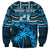 Custom Fiji Rugby Sweatshirt Go Fijian Tapa Arty with World Cup Vibe - Wonder Print Shop