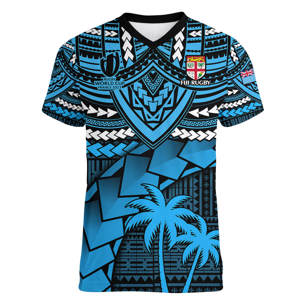 custom-fiji-rugby-women-v-neck-t-shirt-go-fijian-tapa-arty-with-world-cup-vibe