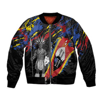 Swaziland Eswatini Somhlolo Day Bomber Jacket Independence Day