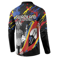Swaziland Eswatini Somhlolo Day Button Sweatshirt Independence Day