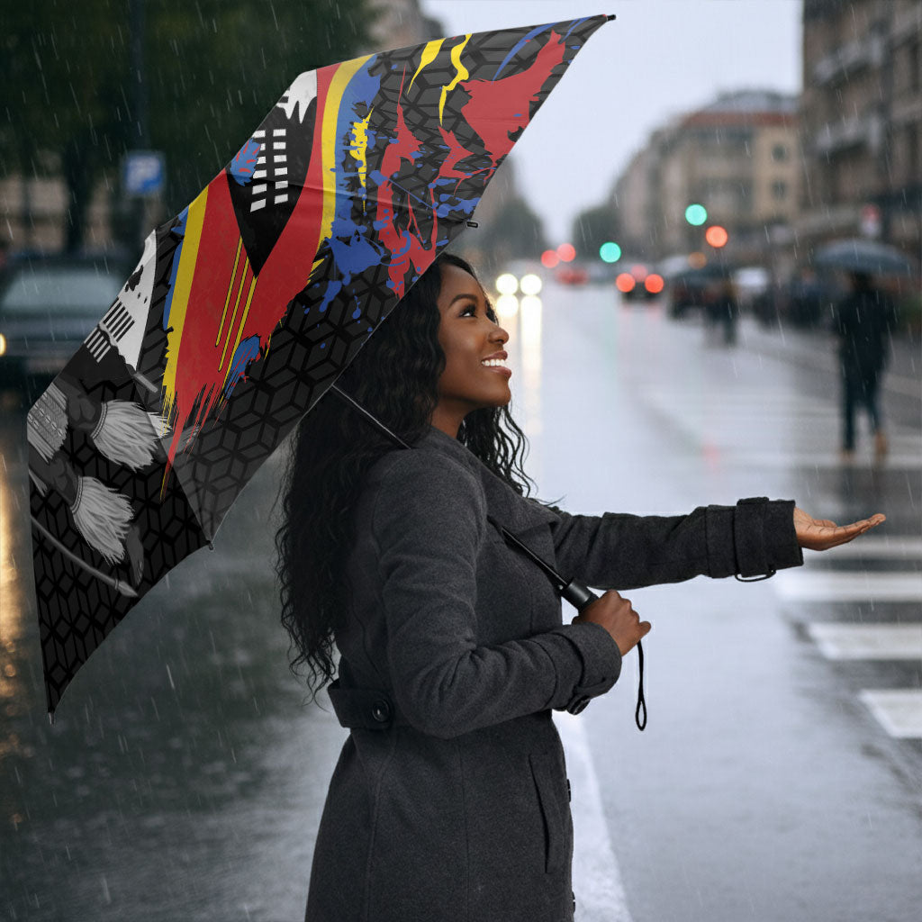 Swaziland Eswatini Somhlolo Day Umbrella Independence Day