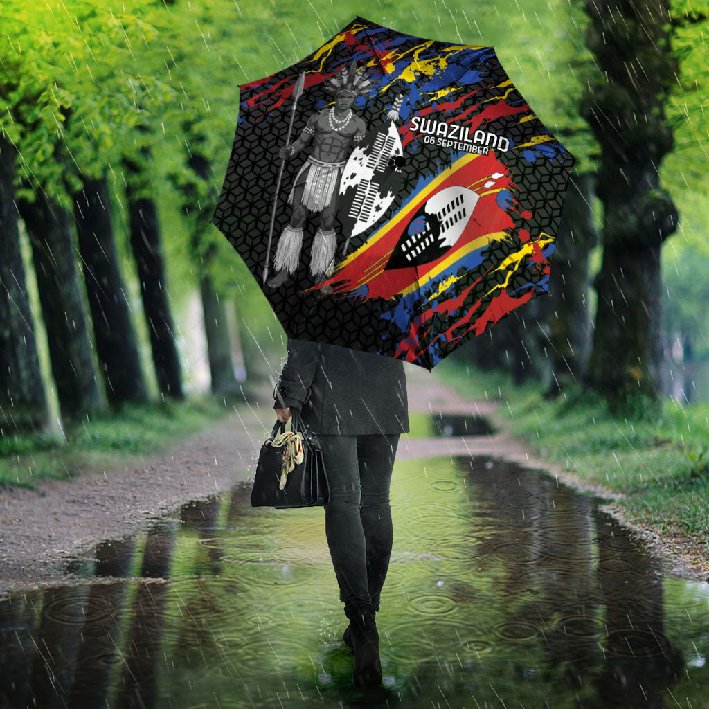 Swaziland Eswatini Somhlolo Day Umbrella Independence Day