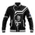 New Zealand Aotearoa Rugby Baseball Jacket Black Fern Maori Tribal Sporty Style LT9 - Wonder Print Shop