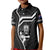 Custom New Zealand Aotearoa Rugby Kid Polo Shirt Black Fern Maori Tribal Sporty Style - Wonder Print Shop