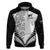 New Zealand Rugby Hoodie Proud Aoteroa Stylised Maori Koru - Wonder Print Shop