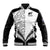 Custom New Zealand Rugby Baseball Jacket Proud Aoteroa Stylised Maori Koru LT9 - Wonder Print Shop