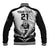 Custom New Zealand Rugby Baseball Jacket Proud Aoteroa Stylised Maori Koru LT9 - Wonder Print Shop