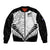 Custom New Zealand Rugby Bomber Jacket Proud Aoteroa Stylised Maori Koru LT9 - Wonder Print Shop