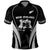 New Zealand Aotearoa Rugby Polo Shirt Haka Dance Mixed Silver Fern Sporty Style - Wonder Print Shop