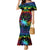 Fiji LGBT Mermaid Dress Love Is Love Tapa Pattern Rainbow Water Color - Wonder Print Shop