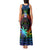 Fiji LGBT Tank Maxi Dress Love Is Love Tapa Pattern Rainbow Water Color - Wonder Print Shop