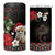 Algeria Christmas Personalized 4 in 1 Can Cooler Tumbler Fennec Fox Santa and Traditional Pattern LT9 - Wonder Print Shop