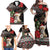 Algeria Christmas Personalized Family Matching Off Shoulder Maxi Dress and Hawaiian Shirt Fennec Fox Santa and Traditional Pattern LT9 - Wonder Print Shop