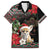 Algeria Christmas Personalized Family Matching Off Shoulder Maxi Dress and Hawaiian Shirt Fennec Fox Santa and Traditional Pattern LT9 - Wonder Print Shop