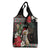 Algeria Christmas Personalized Grocery Bag Fennec Fox Santa and Traditional Pattern