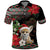 Algeria Christmas Personalized Polo Shirt Fennec Fox Santa and Traditional Pattern - Wonder Print Shop