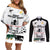 New Zealand South Africa Rugby Couples Matching Off Shoulder Short Dress and Long Sleeve Button Shirt History Commemorative World Cup Winners Unique LT9 - Wonder Print Shop