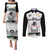 New Zealand South Africa Rugby Couples Matching Puletasi Dress and Long Sleeve Button Shirt History Commemorative World Cup Winners Unique LT9 - Wonder Print Shop