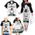 New Zealand South Africa Rugby Family Matching Off Shoulder Long Sleeve Dress and Hawaiian Shirt History Commemorative World Cup Winners Unique - Wonder Print Shop