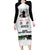 New Zealand South Africa Rugby Long Sleeve Bodycon Dress History Commemorative World Cup Winners Unique - Wonder Print Shop