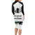 New Zealand South Africa Rugby Long Sleeve Bodycon Dress History Commemorative World Cup Winners Unique - Wonder Print Shop