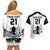 Custom New Zealand South Africa Rugby Couples Matching Off Shoulder Short Dress and Hawaiian Shirt History Commemorative World Cup Winners Unique LT9 - Wonder Print Shop