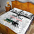 Custom New Zealand South Africa Rugby Quilt Bed Set History Commemorative World Cup Winners Unique - Wonder Print Shop