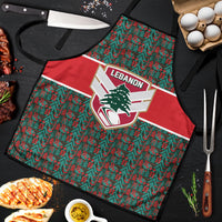 Lebanon Rugby Tree Crest Apron Lebanese Cedar Geometric Heritage