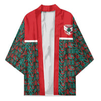 Lebanon Rugby Tree Crest Kimono Lebanese Cedar Geometric Heritage